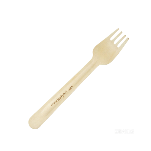 160mm Biodegradable Wooden Cutlery Forks