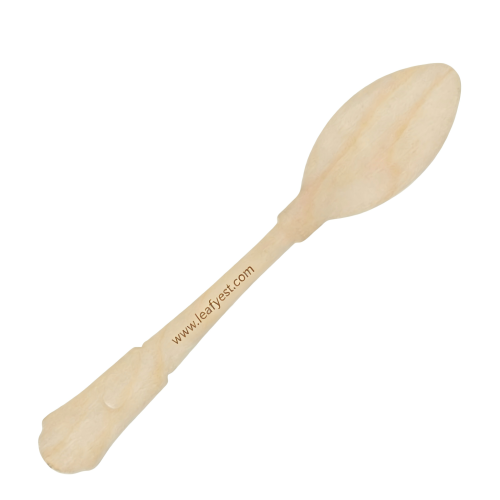 200mm Biodegradable Wooden Cutlery Spoons