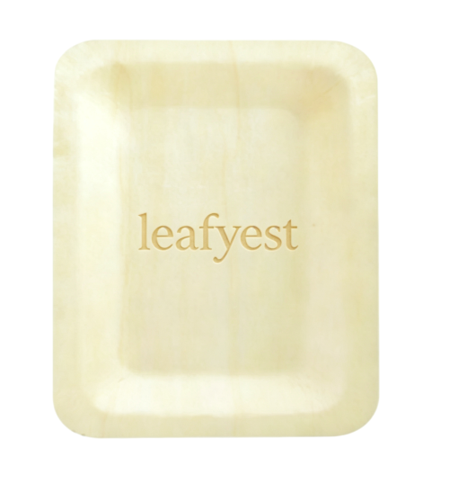 Rectangle plate Eco-Friendly Disposable Wooden Plate