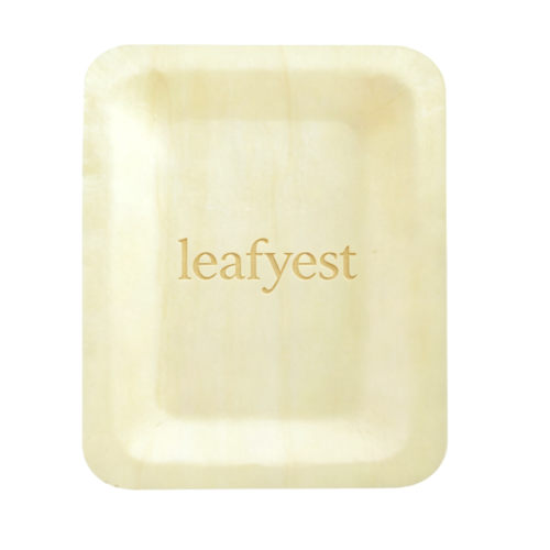 Rectangle plate Eco-Friendly Disposable Wooden Plate