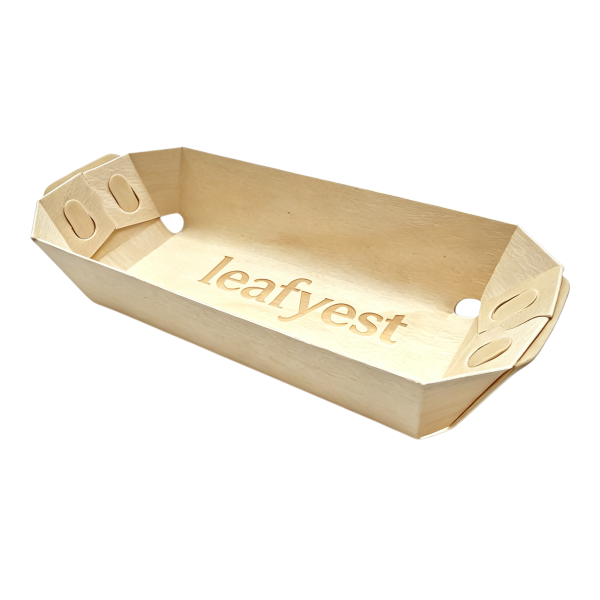 Large-sized Eco-Friendly Disposable Wooden Bread Box Wholesale