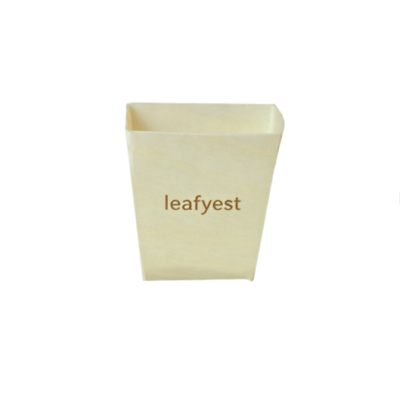 55mm Eco-Friendly Disposable Wooden Heat Resistant Cup