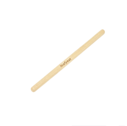 110 mm Disposable Bamboo Rounded End Coffee Stirrer