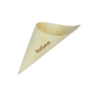 125mm Eco-Friendly Disposable Wooden Cone