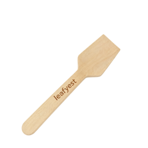 95mm Eco-Friendly Disposable Wooden Spoon | Ice cream spoon