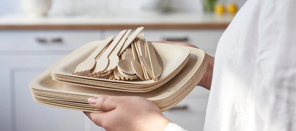 Wooden spoon sample for foodservice application