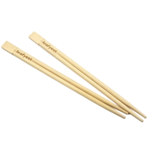 Eco-Friendly Individually Wrapped Twin Chopsticks | Bulk 50 Pack Disposable Wooden Chopsticks
