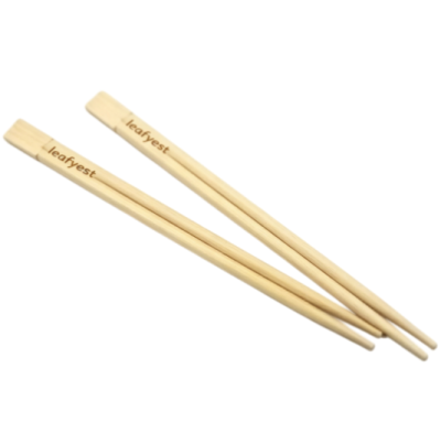 Eco-Friendly Individually Wrapped Twin Chopsticks | Bulk 50 Pack Disposable Wooden Chopsticks