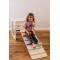 Climbing Cube outdoor for Kids Toddlers Adults Wooden Wobble Balance Board