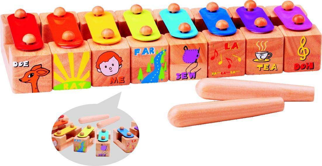 Do-Re-Mi Music Learning XYLOPHONE Stacking Nesting Blocks Toy - Early Childhood