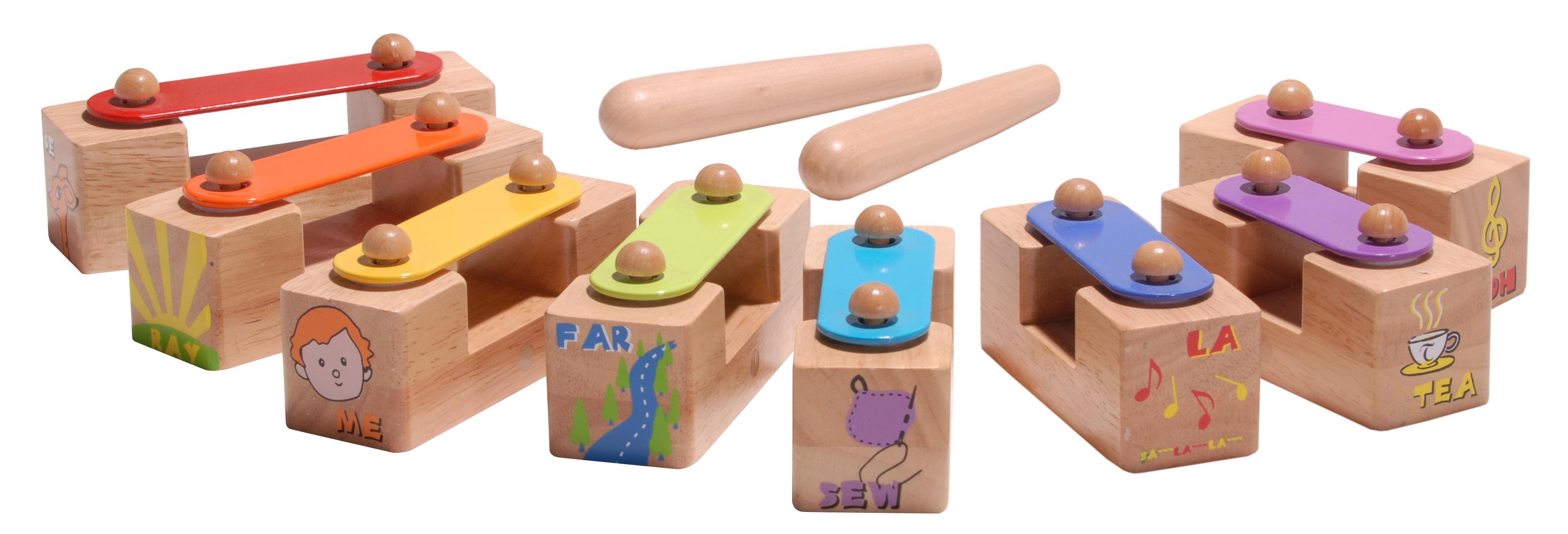 Do-Re-Mi Music Learning XYLOPHONE Stacking Nesting Blocks Toy - Early Childhood