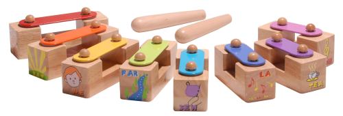 Mix & play xylophone toy XYLOPHONE Stacking Nesting Blocks Toy - Early Childhood