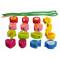 Wooden Lacing Beads Threading Toys for Toddlers Kids Fine Motor Skills Montessori Lacing Beads