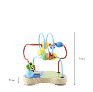 First Bead Maze Roller Coaster Toddler Learn Counting and Shapes Baby Kids Fine Motor Skills Toys