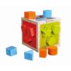 Take-Along Wooden Shape Sorter Montessori Learning Toy Shape Sorting Cube Classic Wooden Toy