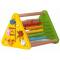Activity Centre Triangle Toys flip Flop Alphabet Blocks Abacus Clock Activity Cube for Toddlers