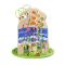 Wooden Activity Cube Toy | Beads & Mazes | (Wood, 43.5x39cm, Educational) | Kids Customization