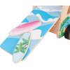 Adventure Wooden Camper Van Pretend Play with Surfboards Camping Toys for Toddlers