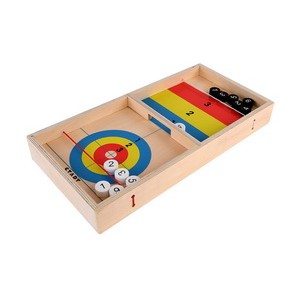 Wooden Ice Fox Ball Game Hockey Super Foosball Table,Desktop Battle
