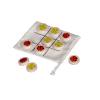 Tic Tac Toe Board Game with Cloth Bag Coffee Table Decor Road Trip Travel Game for Family