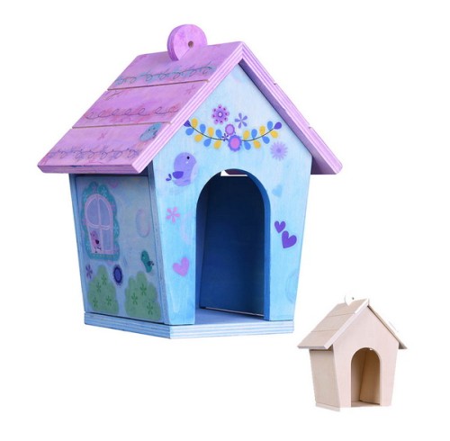 DIY Bird House Kits Birdhouse Kits for Kids to Paint Wood Bird Houses to Paint for Kids