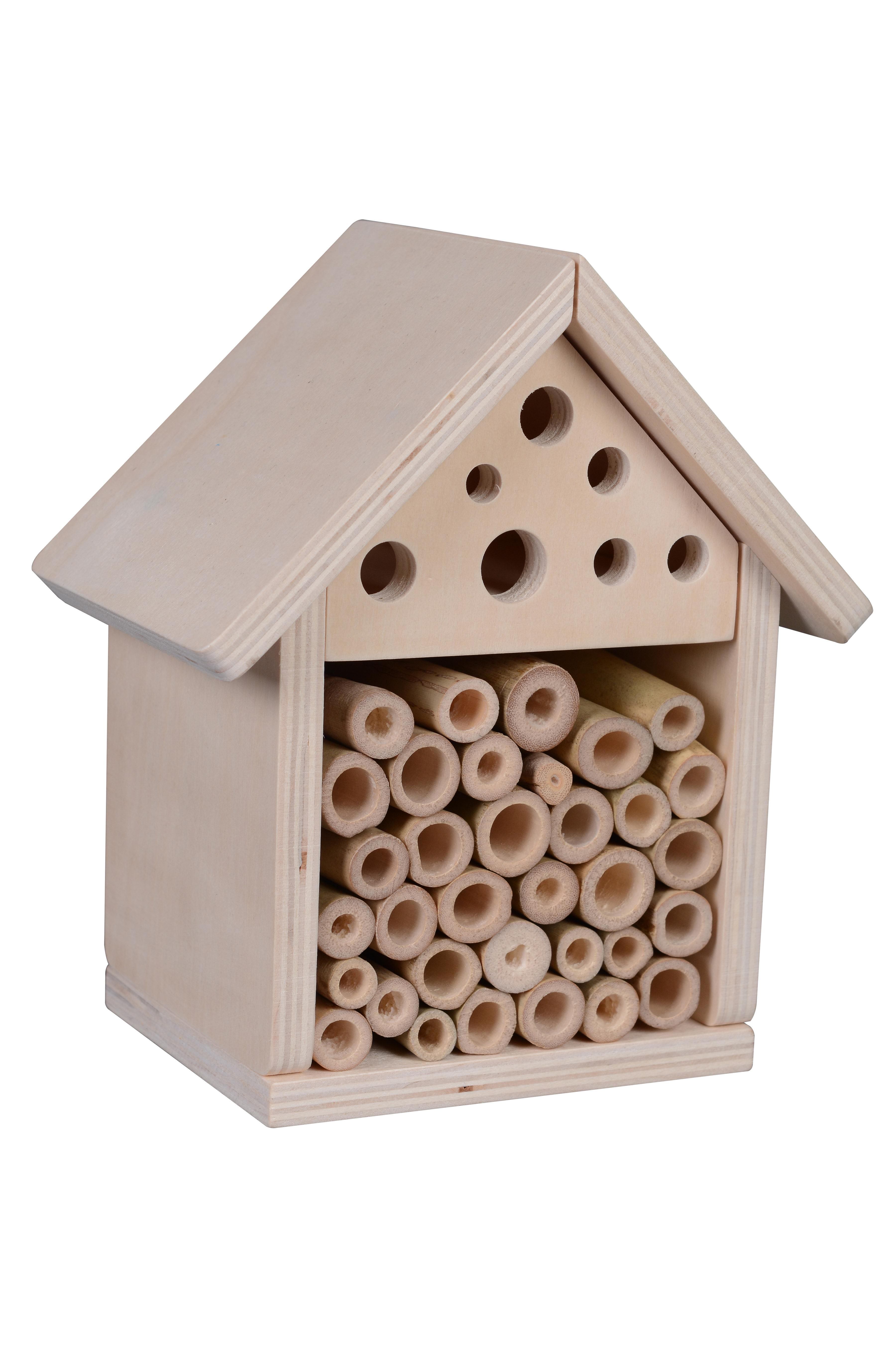 DIY Wood Craft Kit for Building Your Own Bee Hotel, Lady Bug House, or Mason Bee House - Educational Butterfly Hotel Kit for Parents & Teachers