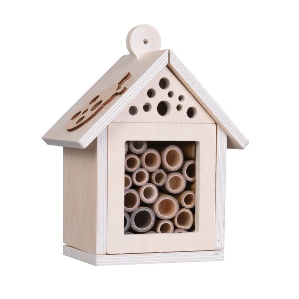 DIY Wood Craft Kit for Building Your Own Bee Hotel, Lady Bug House, or Mason Bee House - Educational Butterfly Hotel Kit for Parents & Teachers