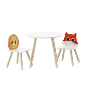Kids Wooden Table And Chair Set Wooden Activity Play Table Set Children Wooden Multi-Activity Table