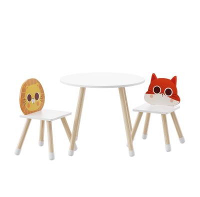 Kids Wooden Table And Chair Set Wooden Activity Play Table Set Children Wooden Multi-Activity Table