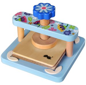 Wooden Flower Press & Leaf Press Nature Crafts Wooden Art Kit Outdoor Play Learning Toy