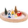 Forestoy Wooden Sand Zen Garden "Farm" Mini Zen Garden Kit