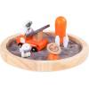 Forestoy Wooden Sand Zen Garden "Farm" Mini Zen Garden Kit