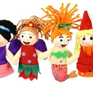 Forestoy Wooden Finger Puppets Set 