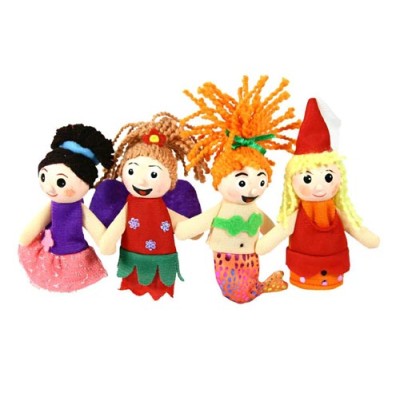Forestoy Wooden Finger Puppets Set 