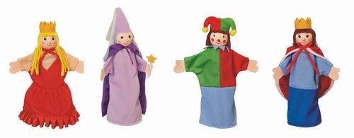 Hand Puppets Set "Story in the Castle"