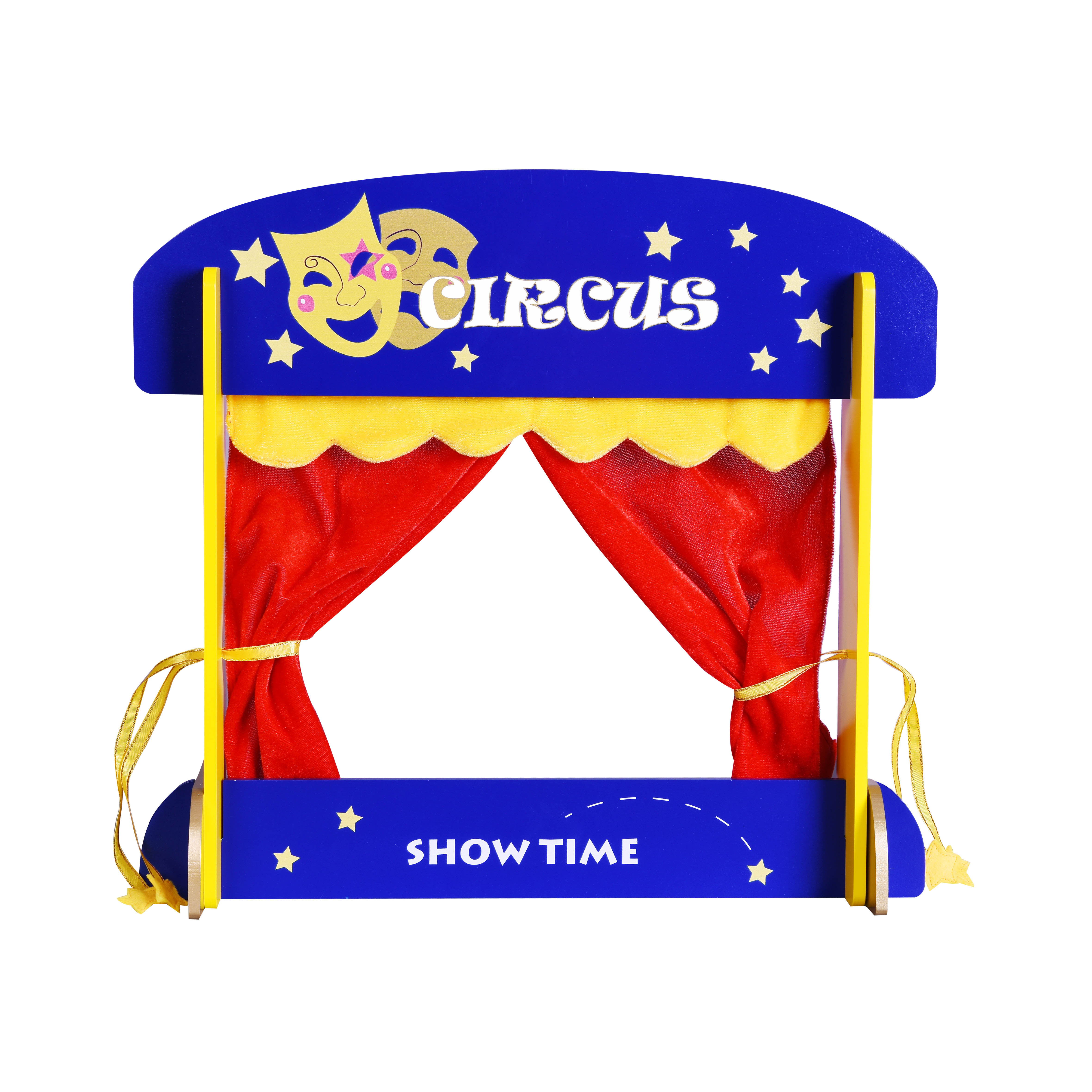 Wooden Tabletop Puppet Theatres "Circus"