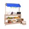 Outdoor Wooden Pretend Play Market Grocery Store Playset Kids Play Store