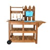 Wooden Mud Kitchen For Kids Outdoor Kitchen Backyard Garden Toddler Outdoor Pretend Play Kitchen