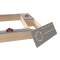 2 in 1 Multifunctional Wooden Sandbox Outdoor Wooden Sandpit with Wooden Car Toys