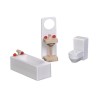 20pc Kids Little Dollhouse Miniature Furniture Set Toys Wooden Miniature Furniture