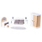 Wooden Dollhouse Furniture Set 