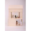 Forestoy Three-Storey Doll House Toy for Kids 3+ years Wooden DIY Dollhouse