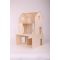 Forestoy Three-Storey Doll House Toy for Kids 3+ years Wooden DIY Dollhouse