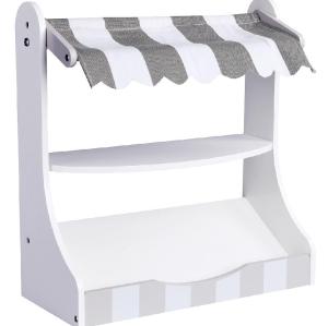 Forestoy Wooden Play Shop Pretend Play Shop Store and Market Playing with Fruits and Vegitables
