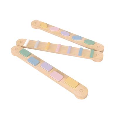 Balance Beam Wooden Stepping Stones Montessori Furniture Balance Board For Toddlers Kids Play Gym