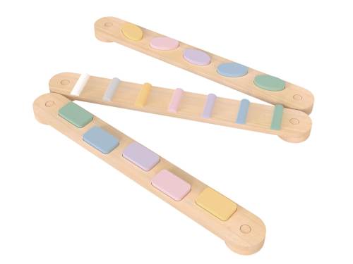 Balance Beam Wooden Stepping Stones Montessori Furniture Balance Board For Toddlers Kids Play Gym