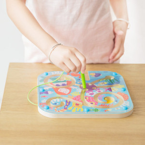 Busy Board for Toddlers 2-4 Magnetic Maze Puzzle Game 