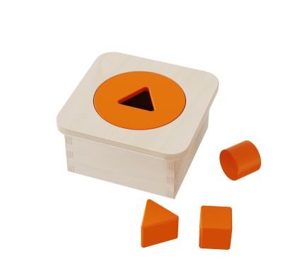 Shape Shorter Cube Educational Sorting & Matching Toy Colorful Sorter Cube Box Shapes