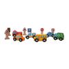 Wooden Vehicles and Traffic Signs With 6 Cars and 6 Signs Wooden Street Signs Cars Playset