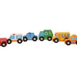 Police Toy Vehicle | Durable Wood | Model | Role Play Collectible | B2B Custom Manufacturing